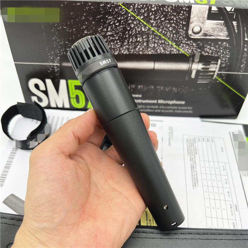 SM57 Dynamic Wired Microphone for Karaoke, Hosting, Live Streaming, and Stage Performance