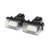 Citroen DS4 Number Plate Lights Set LED Rear License Lamp Pair 11-15