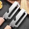 Multifunctional Vegetable Peeler with Ergonomic Wood Handle 2-in-1 Bottle Opener Wide Curved Potato Blade Sharp for Potatoes Apples Citrus Carrots