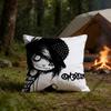 I Love Emo Boys Polyester Printed Pillow Cover Square 30 35 40 45 50 55 cm Soft for Sofa Bed Car Home Decor