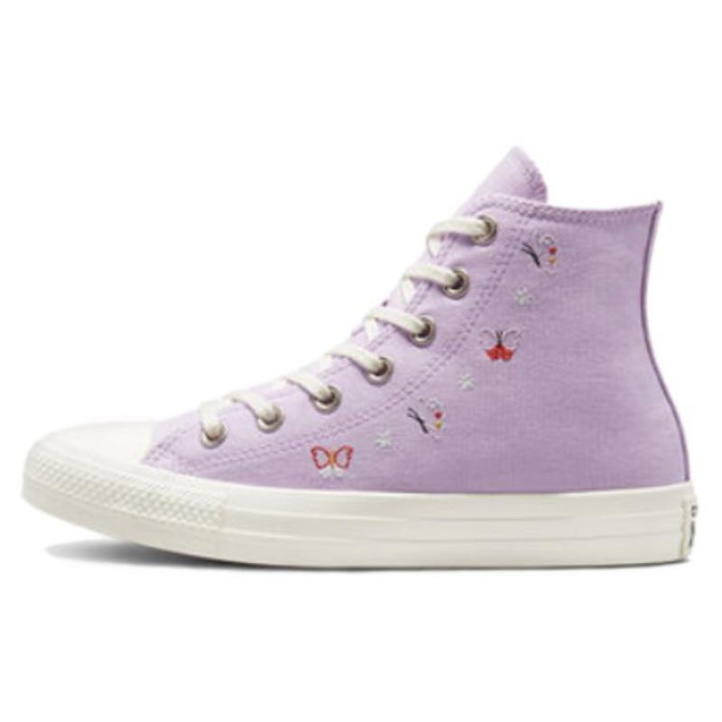 

Converse Chuck Taylor All Star Butterfly Wings Woven Classic High-Top Espadrilles Women s Purple 36.5