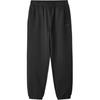 Outdoor Series Solid Color Casual Tapered Knit Sports Pants Women Pants Carbon-Black L424W003-0018