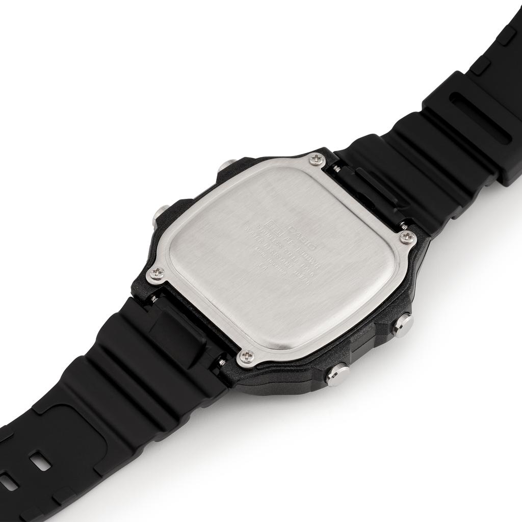 Casio Youth Series Square Dial Digital Fashion Trend Classic Retro Square Ten-Year Power Waterproof Shockproof Sports Watch Men Watches AE-1300WH-1A2