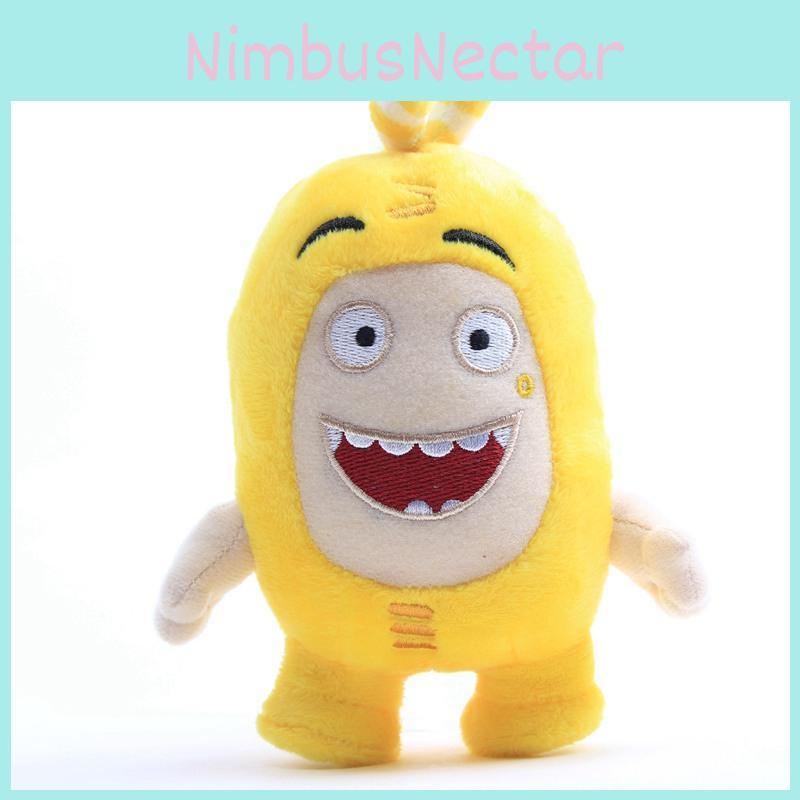 Oddbods 18cm Plush Soft Cuddly Toy Newt Bubbles Pogo Zee Jeff Fuse Slick For Cozy Comfort