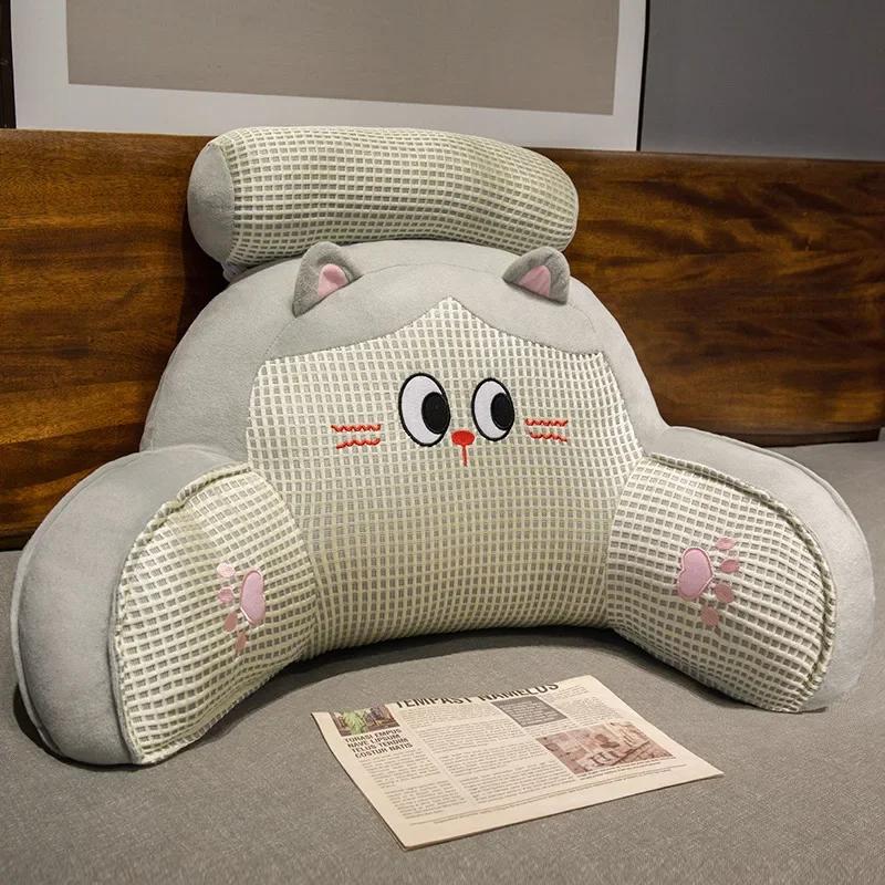 

Cartoon Waist Protection Cushion Bedhead Soft Bag Pillow Student Dormitory Reading Lumbar Support Sofa Backrest Chair Cushion 60x40cm