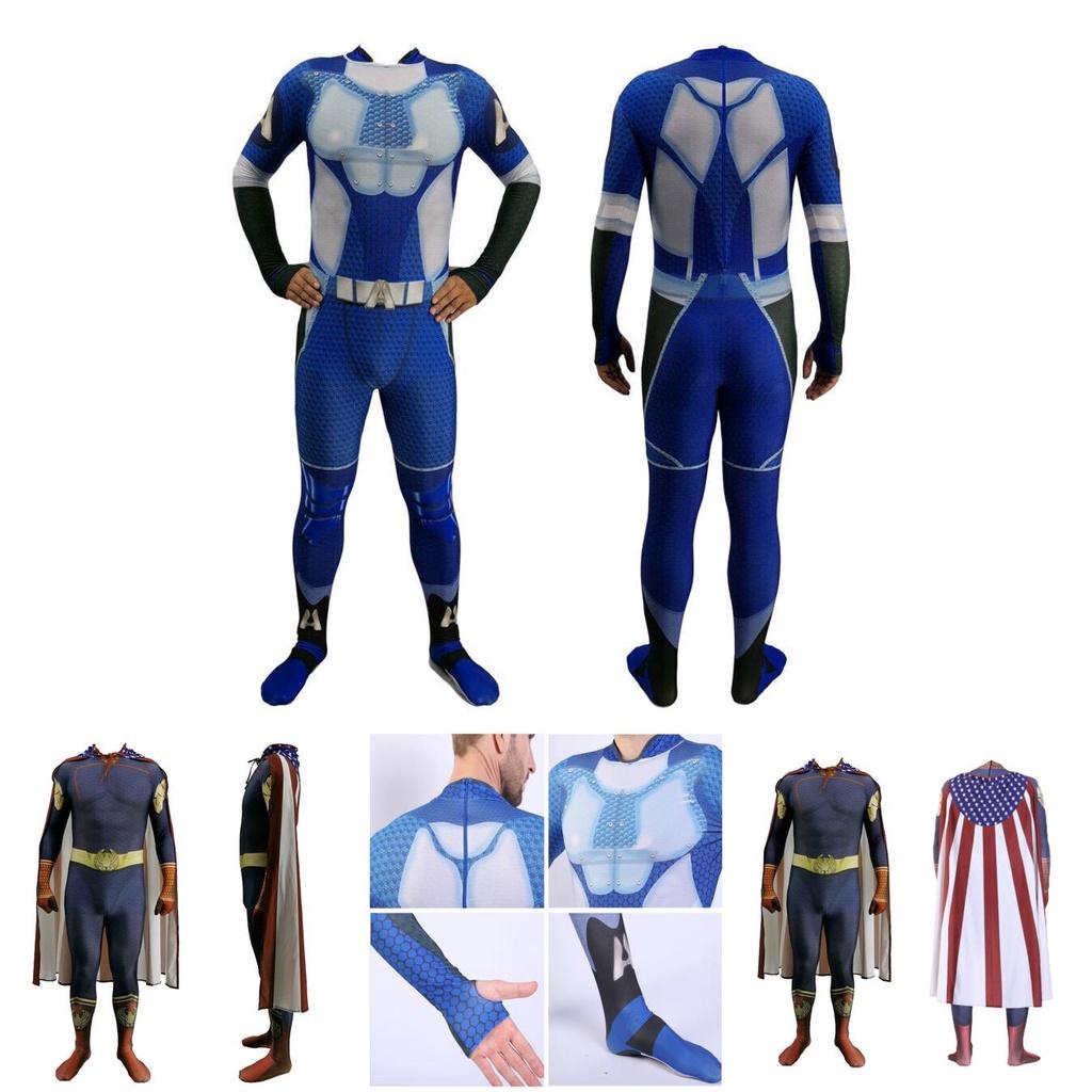 Costume Cosplay The Boys Per Adulti Bambini Homelander A-train Starlight Halloween