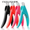 Nail Art Tips Clipper Trimmer Nożyczki Okrągłe narzędzie do manicure z fałszywymi końcówkami