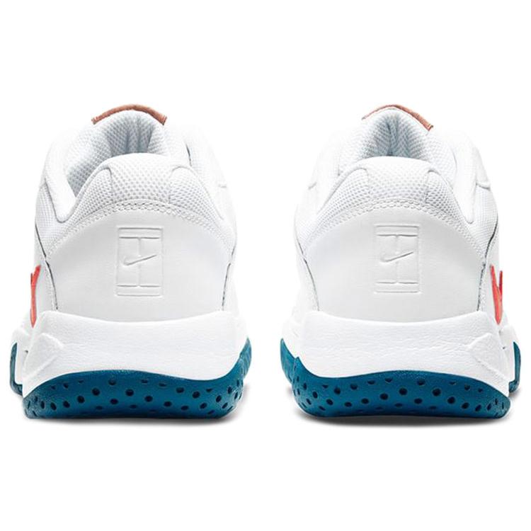 Nike Court Lite 2 'White Green Abyss' (Unisex) White / Green Abyss / Praline / Team Orange Tennis Shoes AR8836 105