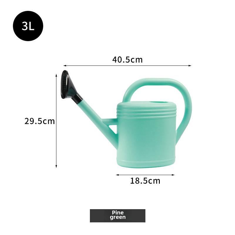 1-10L Large Capacity Plastic Watering Can with Long Spout & Sprinkler Head for Vegetables and Flowers Gardening