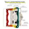 Armor Rotatable Stand Case For Lenovo Xiaoxin Pad 2024 Tab M11 TB-330FU 331FC 11" Heavy Duty Cover With Handle Grip Shockproof