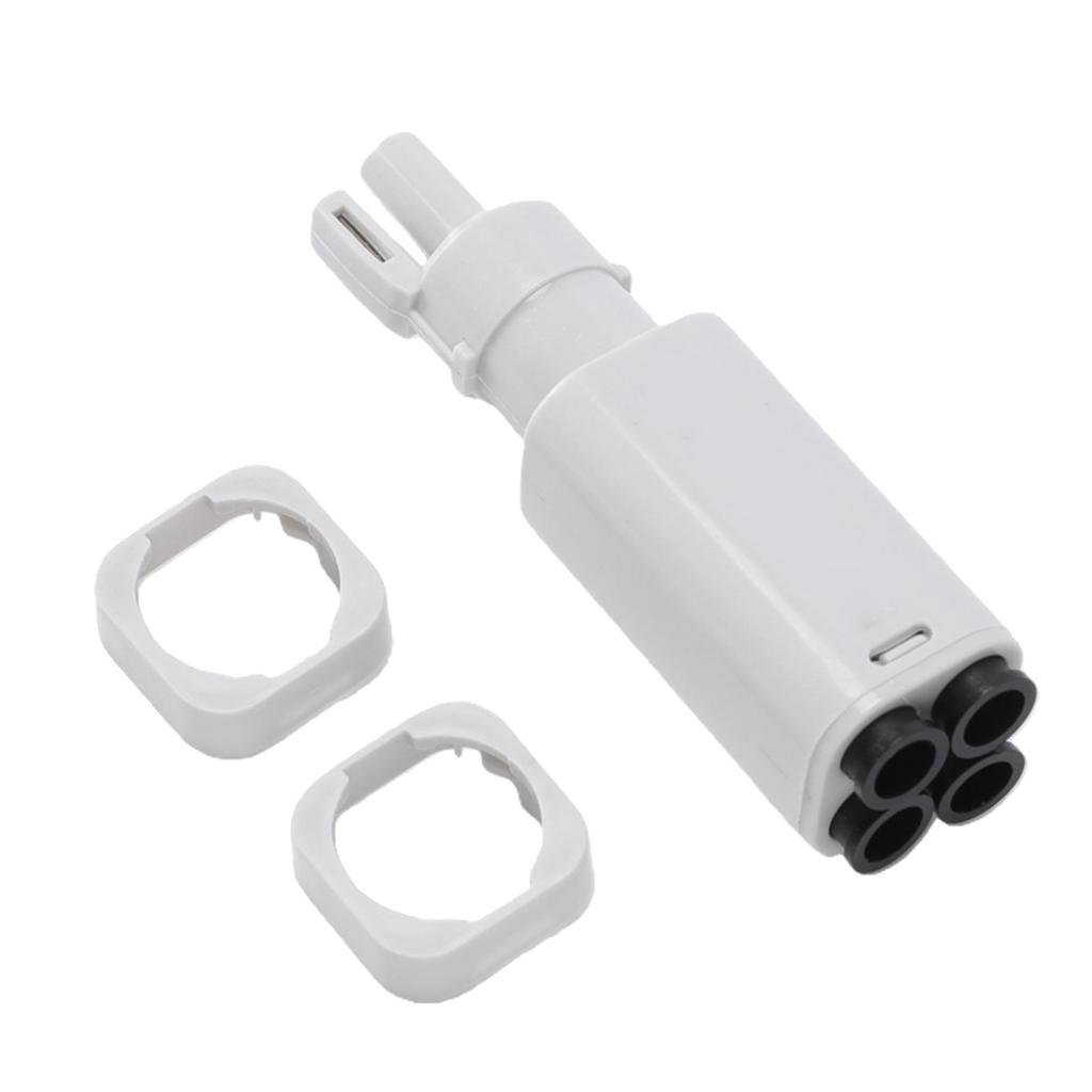 Filament Hub Fit for Bambu Lab A1 A1 Mini AMS Lite 3D Printer Adapter 4 to 1 Connector with Top Mount Screws Kit