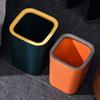 Trash Can,Trash Can Press Trash Bag Waste Paper Basket Garbage Container for Home Kitchen Living Room Office Bathroom Trash Bucket,