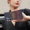 Luxury Matte Frameless Carbon Fibre Wireless Charging Magnetic For Magsafe Case For Samsung Galaxy S25 S24 S23 Plus Ultra Cover
