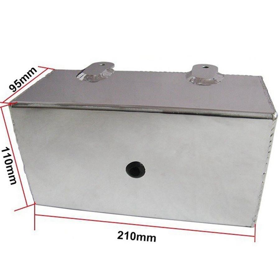 Aluminiowy polerowany zbiornik spryskiwacza szyby 2 litry
