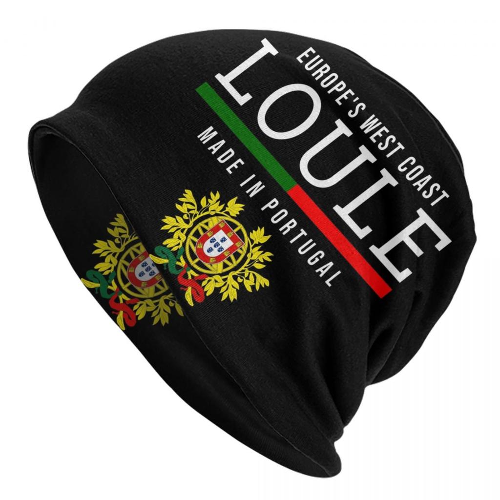 Wappen des Königs von Portugal-Flaggenkappe, coole Unisex-Frauen-Outdoor-Skullies-Beanie-Mütze, warme Sommermütze mit doppeltem Verwendungszweck