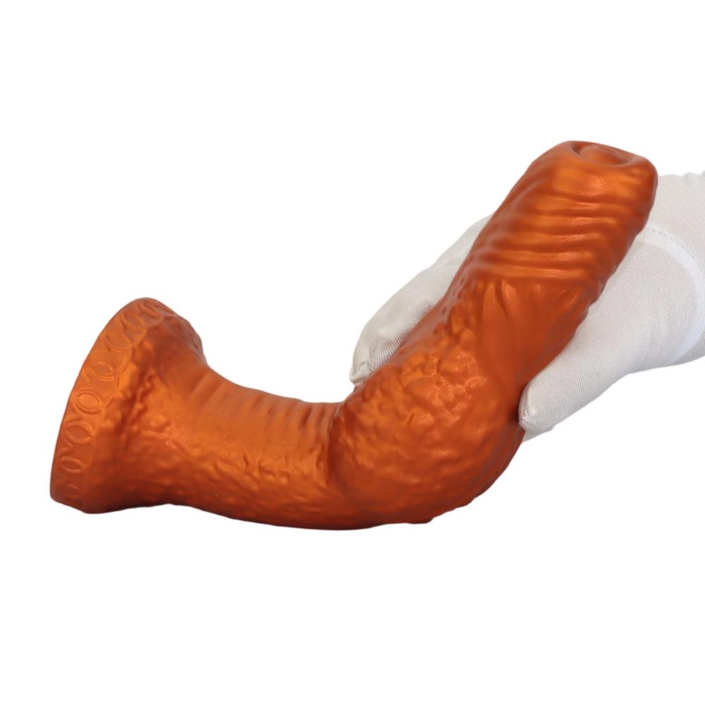 Extra Large Alien Foreskin Silicone Dildo & Anal Plug Masturbator