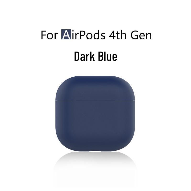 Compatible Silicone Protective Case for Apple AirPods 4th Gen and AirPods Pro 3
