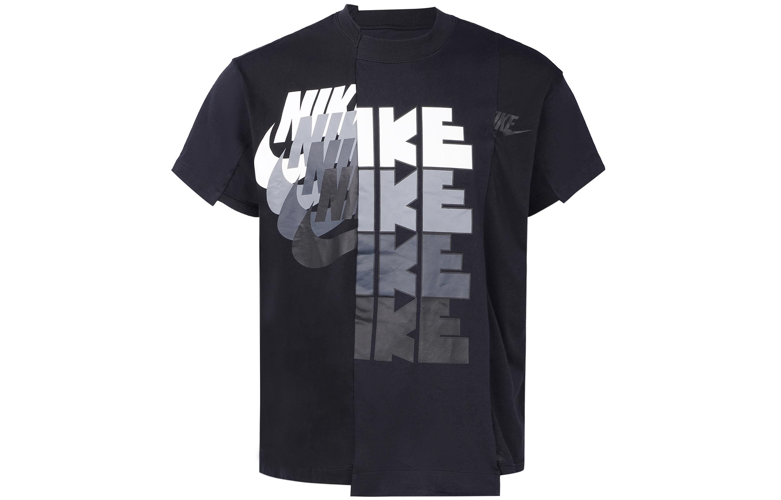 

Nike X Sacai Hybrid T Shirt Black CD6310-010 XXS
