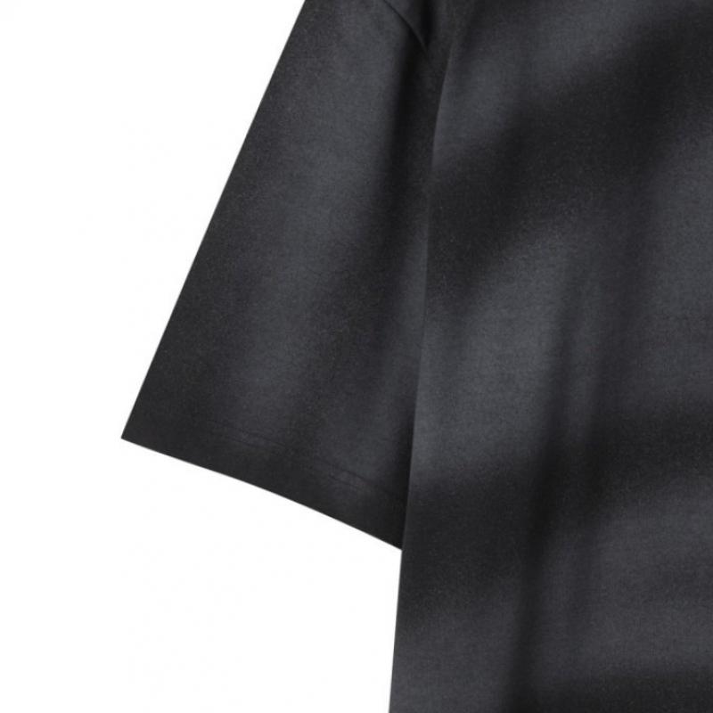 Customellow Black PrinT Half Sleeve T shirT cwTam25621bkx