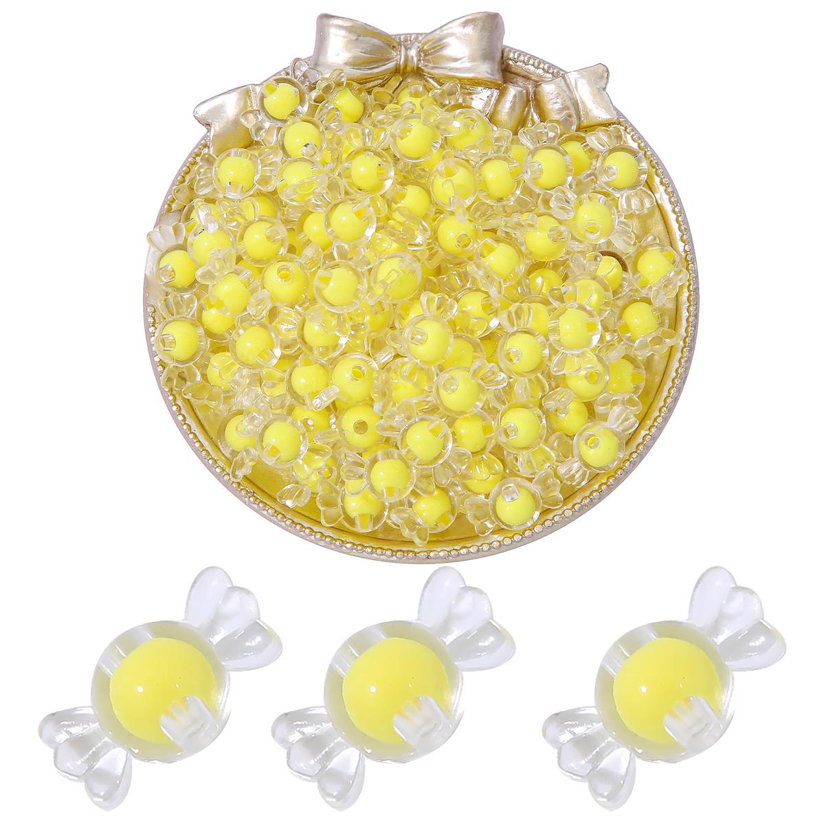 

50 шт. 17*9 мм акриловые конфетные бусины для изготовления ювелирных изделий DIY браслет серьги очарование украшения approx 9*17mm 50pcs