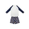 2025 Boys' Quick-Dry Long Sleeve Swimsuit Set - Infant To Youth Beachwear