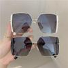 Fashion Lady Oversize Square Sunglasses Women Glasses Luxurious Sun Glasses Female UV400