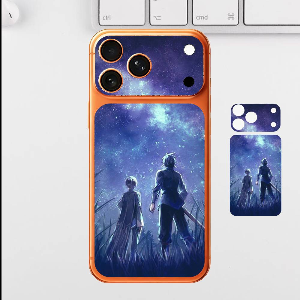 

Cartoon Figure Nezumi Shion For Apple iPhone 17 Pro Max Full Back Cover Decal Wrap Skin Rear Protective Sticker Film iPhone17pro