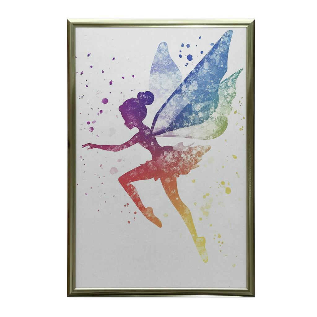 Fairytale Fairytale Fairytale, 50X70 Cm, Black Aluminum Frame, 230 Gsm Matte Paper