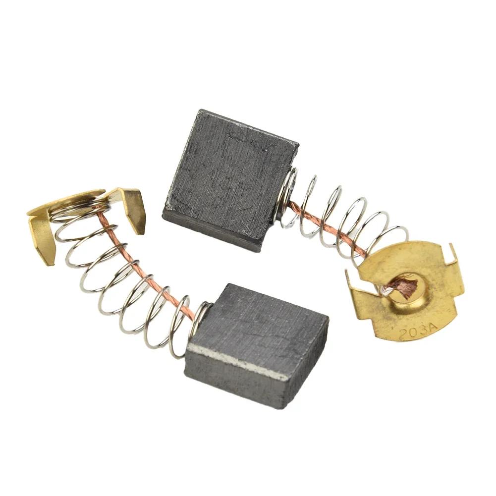 5Pcs CB-203 Carbon Brushes Kit 18 X 16 X 7mm For Angle Grinder High Quality Power Tool Replacement Accessories