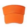 Visor Cap Men Women Solid Color Polyester Cotton Sunshade Breathable Tennis Hat Sportswear Accessories