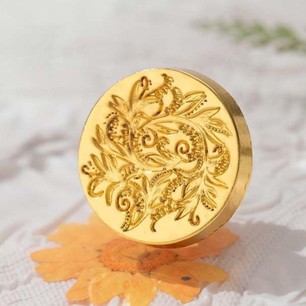 Snowflake Rose Sealing Wax Seals Head DIY Tool Wax Seal Stamp Polyshaped Head  Stamp