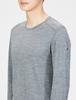 Icebreaker Men's Merino 200 Oasis Long Sleeve Crew Neck Shirt (IX20220GR_Gridstone Heather, Size S)