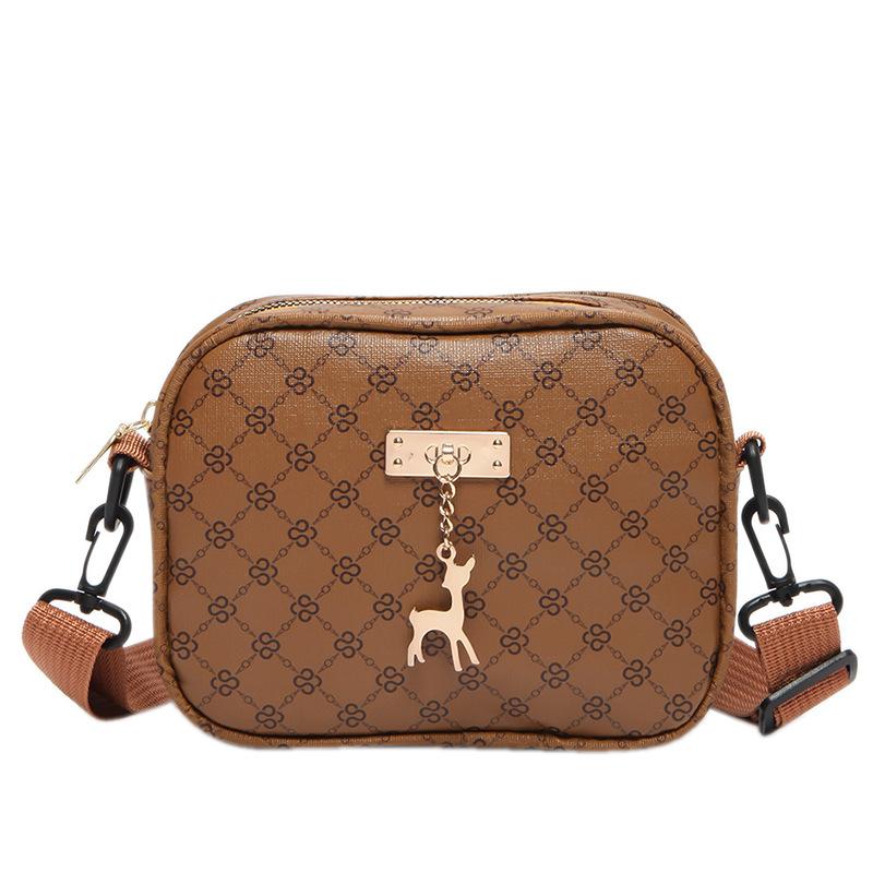 

Нішевий дизайн, сенс повсякденної сумки, широкосмуговий тренд, невелика квадратна сумка 2024, нова модна сумка через плече, осінь-зима коричневий