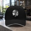 Cybernetic Brain Skull Graphic Baseball Cap Unisex Adjustable Outdoor Casual Dad Hat