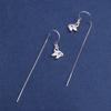 S925 Sterling Silver Swan Tassel Earrings - 2026 Korean Style: Long, Versatile, Fashionable for Women