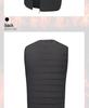 Custom Smart USB Heated Outdoor Vest with Multi-Zone Warmth and Cotton Lining