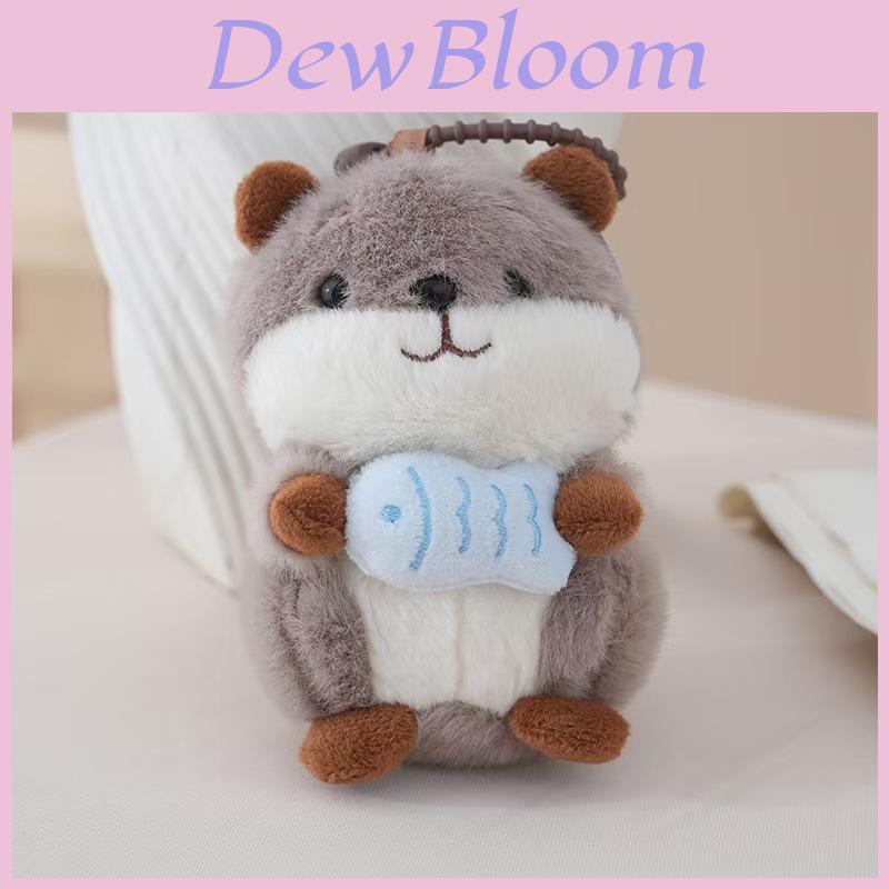 Cute Mouse Plush Keychain With Pp Cotton Filling For Bag Decor And Gift