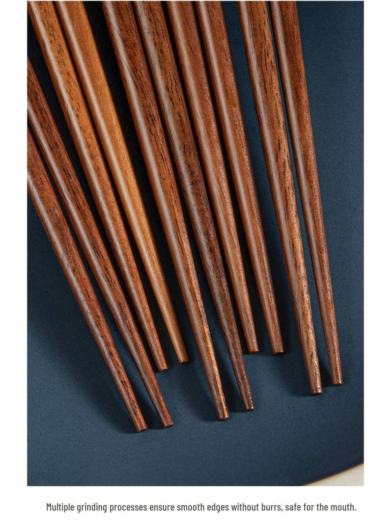 Ironwood Pointed Non-slip Japanese Chopsticks for Home & Gifts