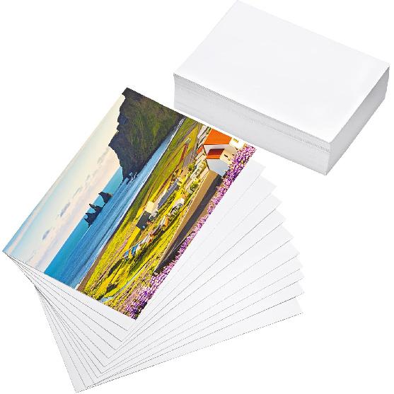 20 Sheets Photo Paper Glossy, 8 * 10 Inch Photo Paper for Printer Picture, Inkjet Printing Picture Paper 180gsm, Suitable for Flyers, Calendars and