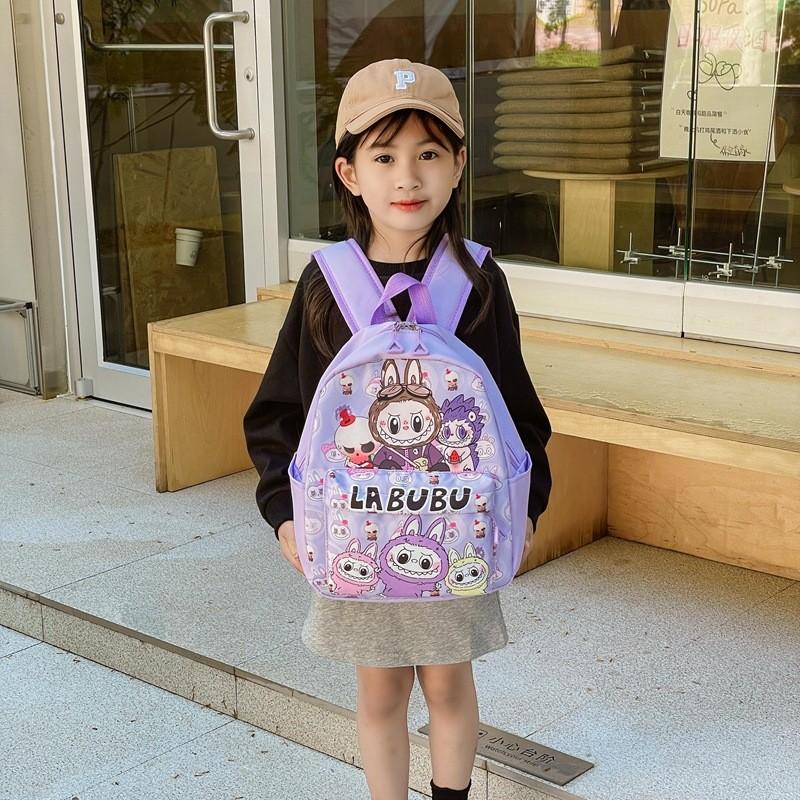 Adorable 2024 New Cartoon Kids Backpack Large Capacity Stylish School Bag In Pastel Colors