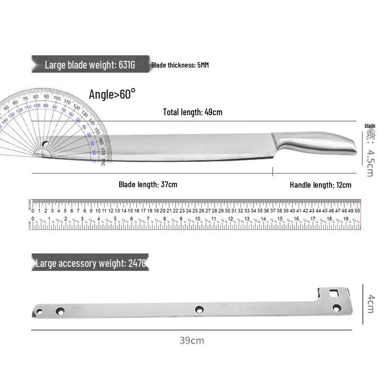 ZISIZ Manual Meat & Herb Slicer Chopper