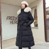 Women Winter Fur Padded Down Cotton Parkas Jacket