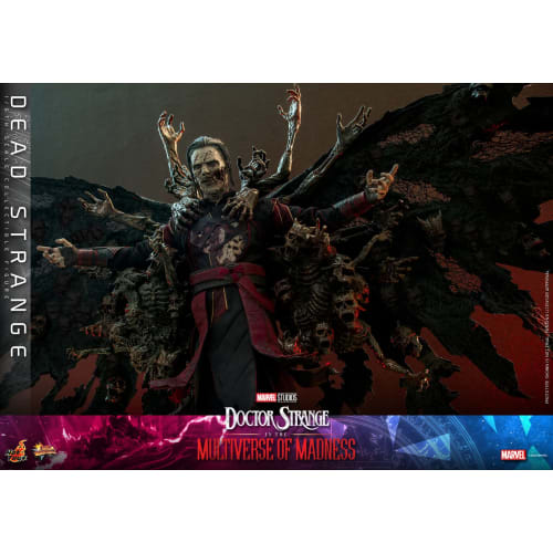 Movie Masterpiece Doctor Strange: The Multiverse of Madness Dead Strange 1/6 Scale Figure, Black, Approximately 31cm Tall, MMS654