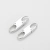 2Pcs Zipper Clip Theft Deterrent Double Opening Zippers Pull Replacement Detachable Zipper Connectors Zipper Lock Carabiner Clip
