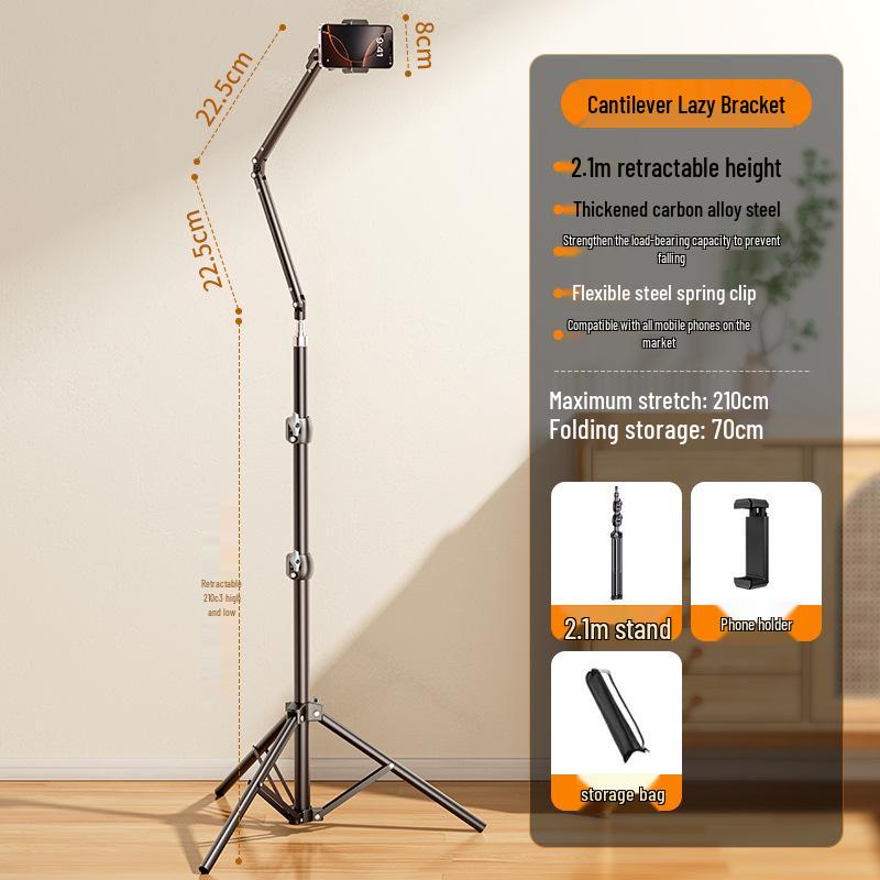 

2025 Подставка для мобильного телефона: Напольный штатив для селфи и настольный штатив для прямых трансляций и съемки сверху