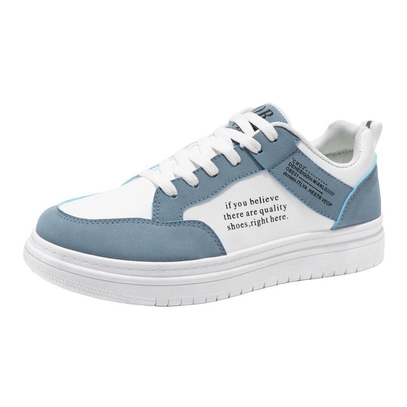 Spring men's shoes new breathable little white shoes men's trend versatile niche design sense sports and leisure board shoes