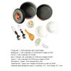 11Pcs Outdoor Cooking Equipment with Non-Stick Lightweight Pot Pan Bowls Set Camping Cooking Set for Camping Backpacking Hiking