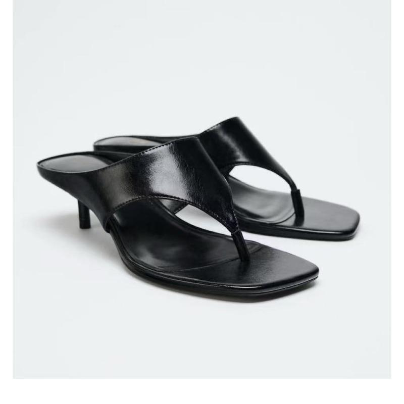 

Fashion Designer Popular High Heels Women Sandals Clip Toe Fashion Shoes Summer Party New Pumps Shoes Beach Dress Walking Zapatos Mujer 42 чёрный