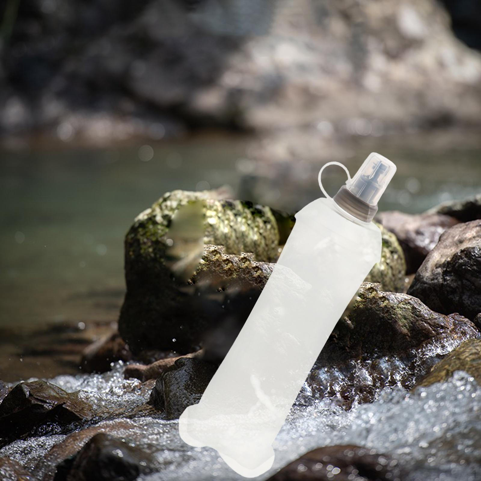 

Flexible Bottle with Protective Cap Lightweight for Outdoor Activities 250ml