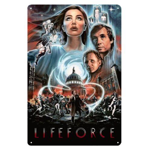 f1Lifeforce Movie Metal Poster Collectable Tin Sign  20x30cm 20x30cm（7.8x11.8inch）